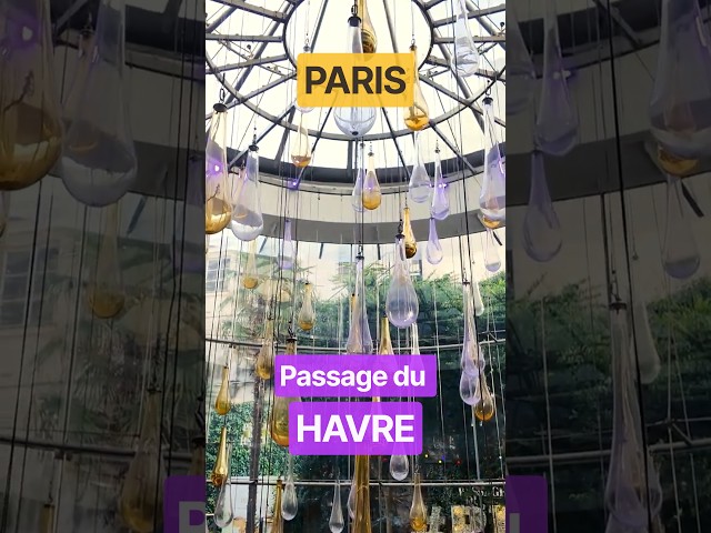 PARIS Morning walk - Passage du Havre  #travel #parisroad #tourist #parisdiaries #reallife