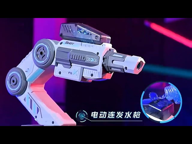 🚀 Robotic Smart Motion Tracking Shoulder Blaster Review & Demo