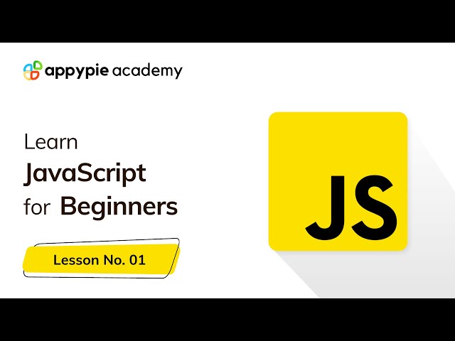 Introduction to JavaScript Course: Lesson 01