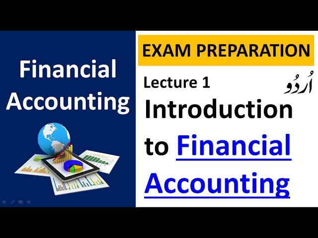 what is financial accounting in urdu / hindi | lecture 1