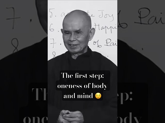 We train to generate a feeling of joy anytime 🙂🏋️‍♀️ #zen #thichnhathanh #meditation