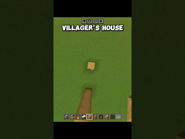 Minecraft Villager's House 🏠🏡#minecraft