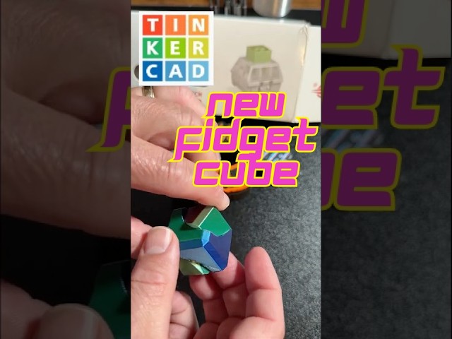 NEW Tinkercad Cube Fidgets Beginner Ready Tutorial Soon! 💯🤯