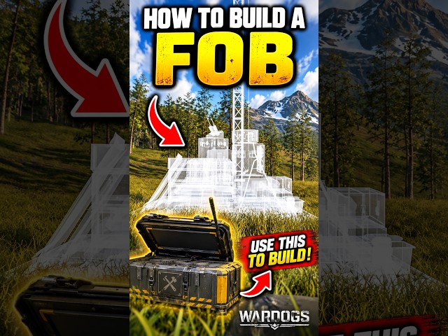 How to Build a FOB in WARDOGS (Explained Like You’re 4) #wardogs