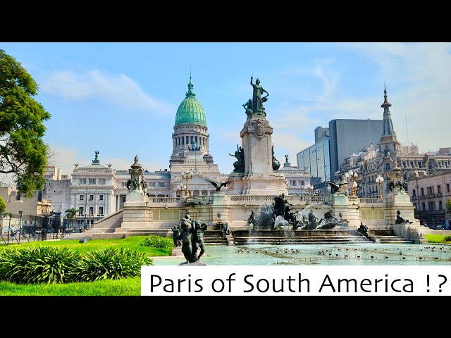 This Is Paris of South America? Buenos Aires' Palermo District & Tour of Congress/Congreso  [Ep.88]