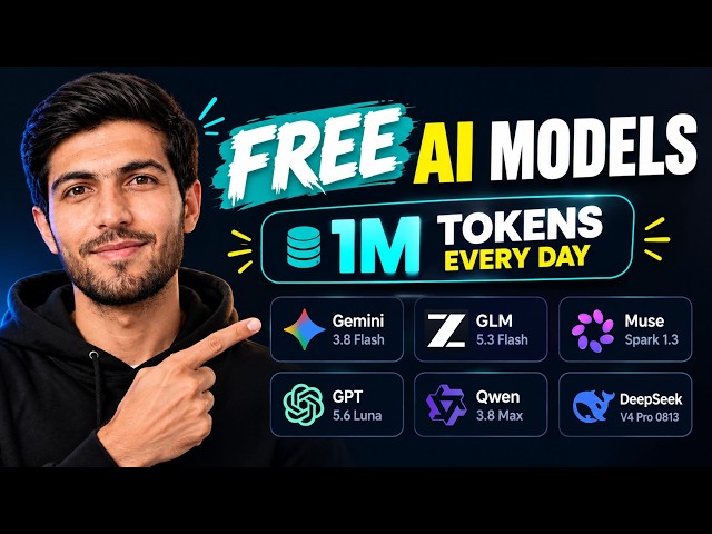 FREE AI API: 6 Top AI Models + 1M Tokens Every Day