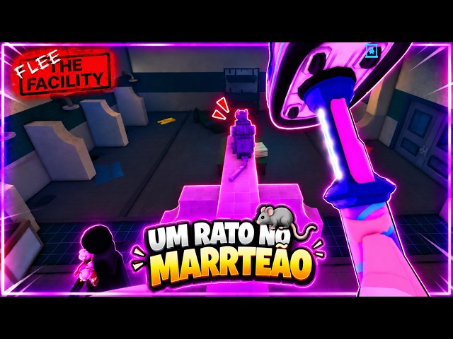 A RAT INVADED MARRETÃO - Roblox Flee the Facility
