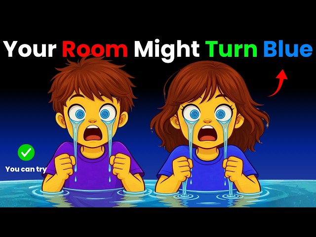 Your Room Might Turn Into Blue Colour For A Few Seconds! 💙👀