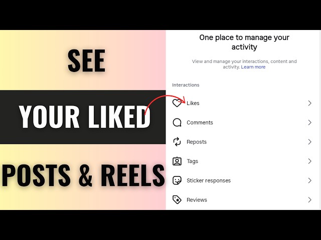 How to See Your Liked Posts & Reels on Instagram (Easy Guide!)