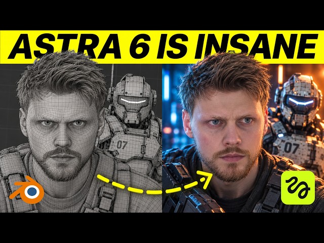 GPT-6 Astra + Higgsfield + Blender | The Workflow That Changes Everything
