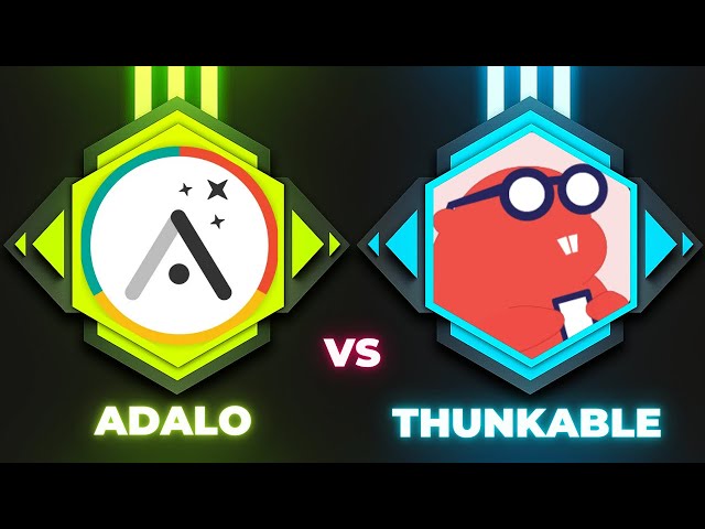 Adalo VS Thunkable Comparison - Which one is Better?