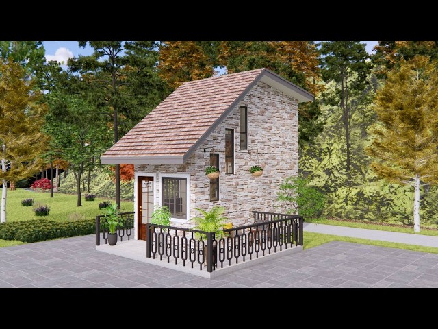 10' x 20' (3 x 6 Meters) Cozy Stone – Tiny Home Living at Its Finest | Exploring Tiny House