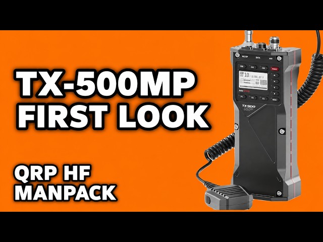 Lab599 TX-500MP Manpack First Look | Portable QRP Ham Radio