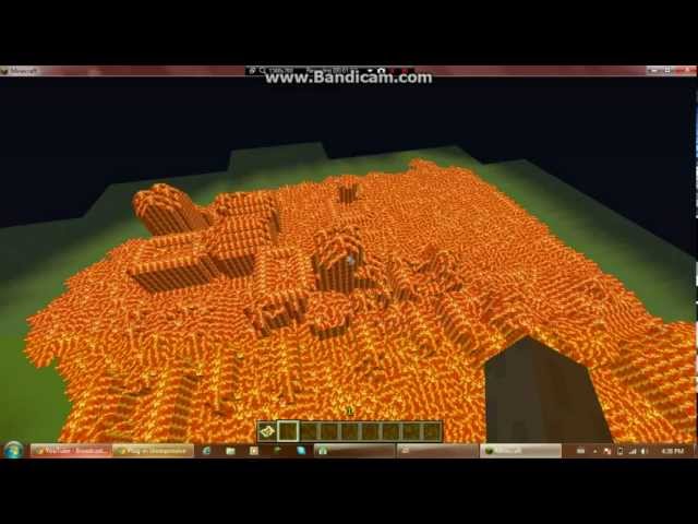 Minecraft Lava Land