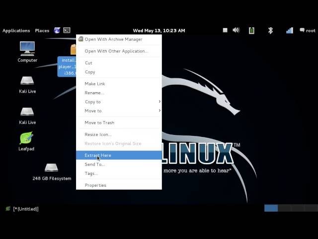 how to install flash player in kali linux