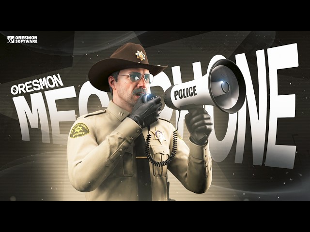 FiveM Megaphone Script | Advanced Filter System, Custom Animation & Custom Prop