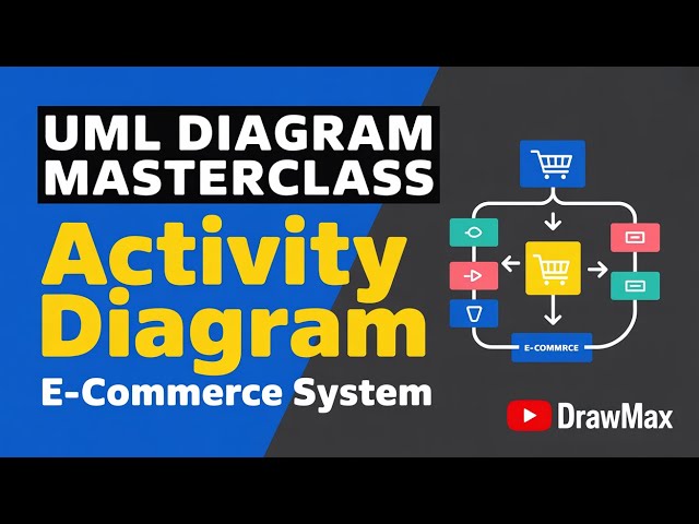 How to Create an Activity Diagram for an E-Commerce System in EdrawMax