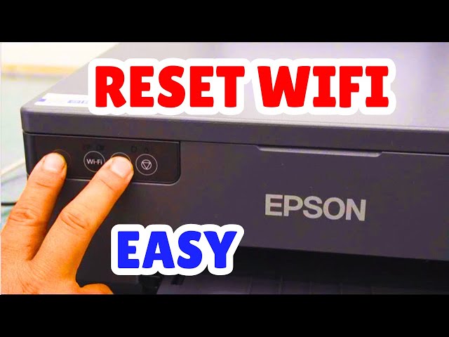 Quick WiFi Reset for Epson L8050 Printer | Restore Default Network | Tech Fix Everythings