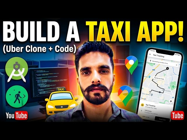 Create Taxi Booking App in Android Studio | Uber Clone App