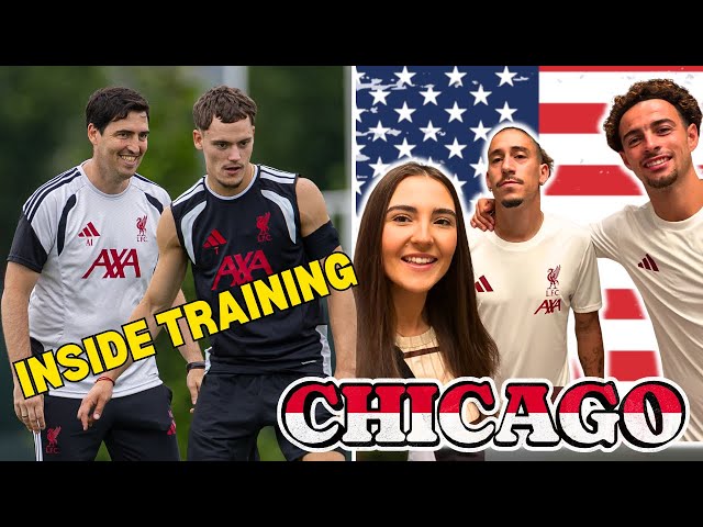 👀 INSIDE ANDONI IRAOLA’S INTENSE LIVERPOOL TRAINING SESSION & MEETING CURTIS! | LFC PRE SEASON TOUR