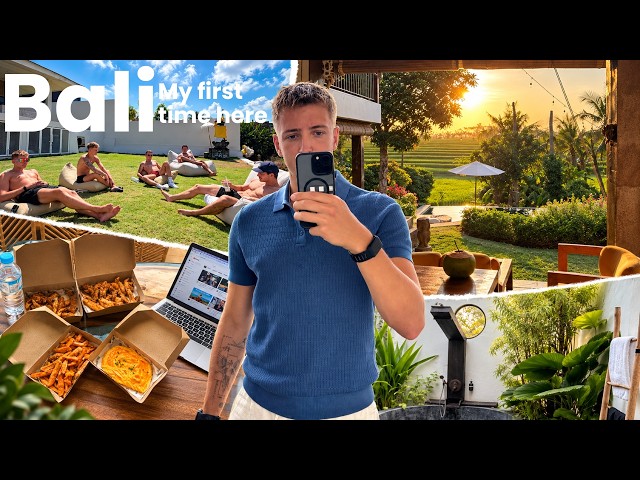 My first time in Bali: exploring, sunsets, eating and working