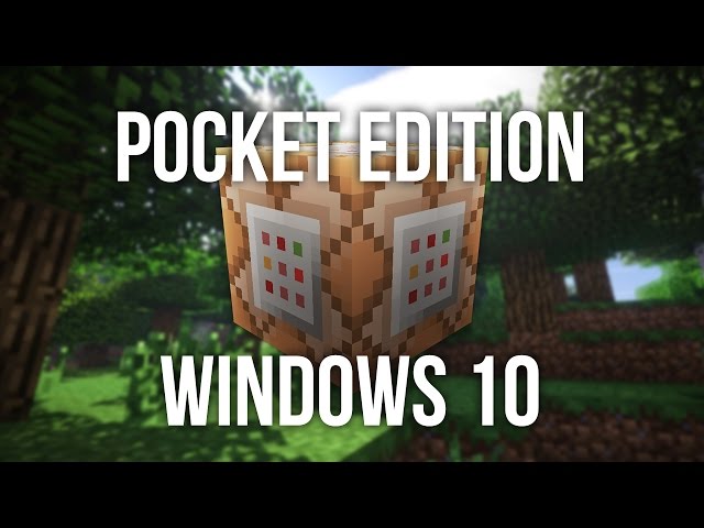 Command Blocks in Minecraft Pocket Edition & Windows 10