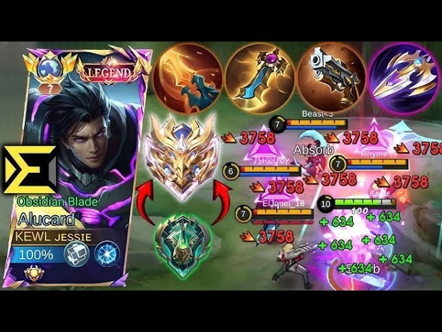 Alucard FULL DAMAGE Build 2026! Easy Savage & 1v5 Carry 😱 | MLBB