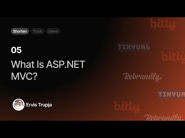 05. What Is ASP.NET MVC?