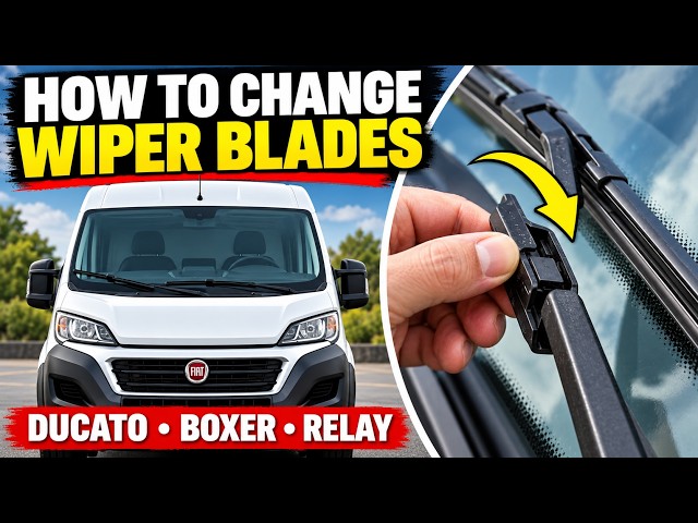 How to Change Fiat Ducato Wiper Blades – Quick & Easy Guide