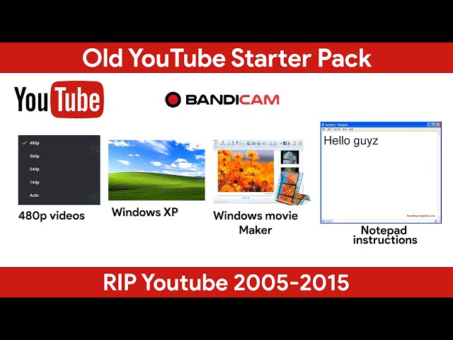 Remembering the good old Youtube [2005-2015]