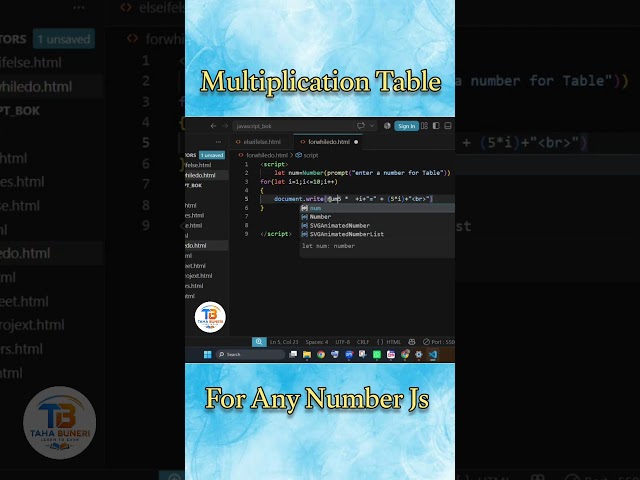 Js Project mini  #javascripttutorial #shortvideo #javascript_projects