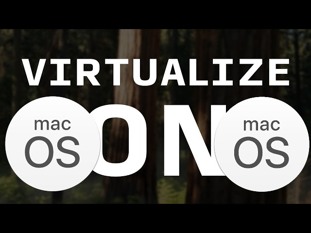 Running macOS in a macOS Virtual Machine on a Mac for Free (Full Setup Guide - Orka and UTM)