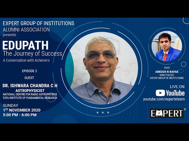 Dr. Ishwara Chandra C H @ EDUPATH - The Journey of Success - Episode 2