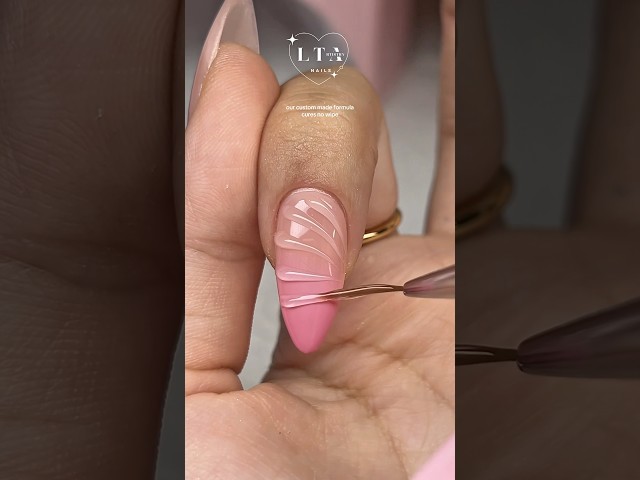 3D Nail Art that pops💕 #nails #nailart #nailtutorial