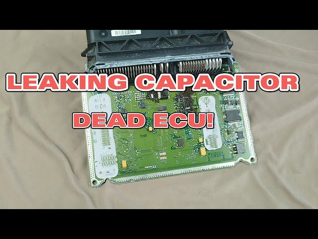 Classic ECU Failure – Fixing Leaking Capacitors on Kia & Hyundai ECUs (Part 1)#ecurepair
