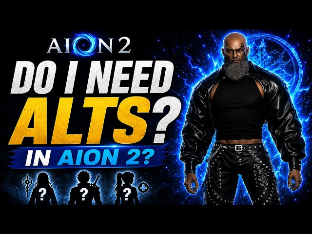 AION 2 — Do You NEED Alts? How Alts Actually Help Your Main