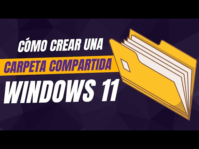 👉 How to Create a Shared Folder in WINDOWS 11 🔥