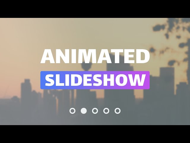 Animated Images Slider Using Swiper.js