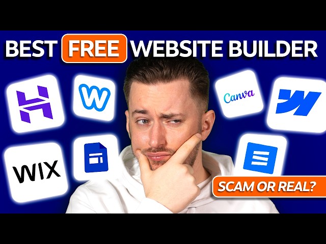 Best Free Website Builder? (I tested them all)