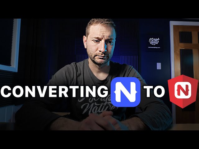 Converting NativeScript Tutorial to Angular