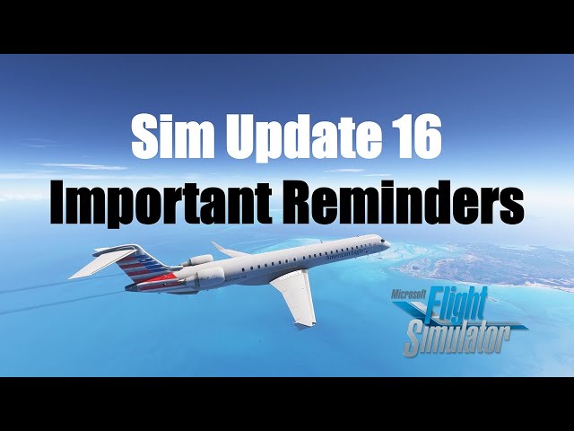 Sim Update 16: Important Reminders | Performance and Graphics