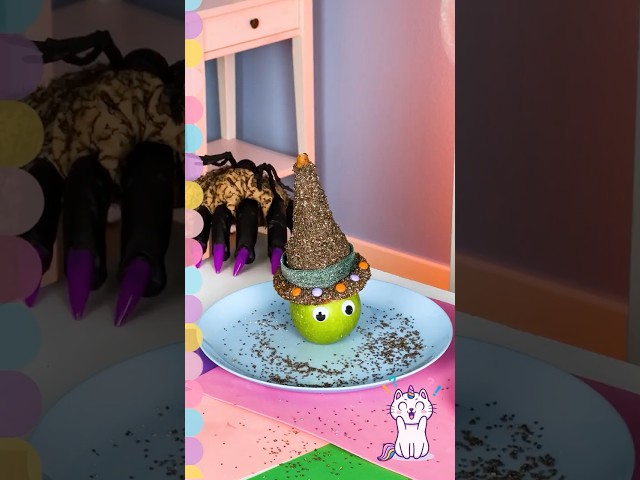 🧙‍♀️✨ Let’s Create a Magical Witch Dessert! 🍰💜 #Kids #Craft