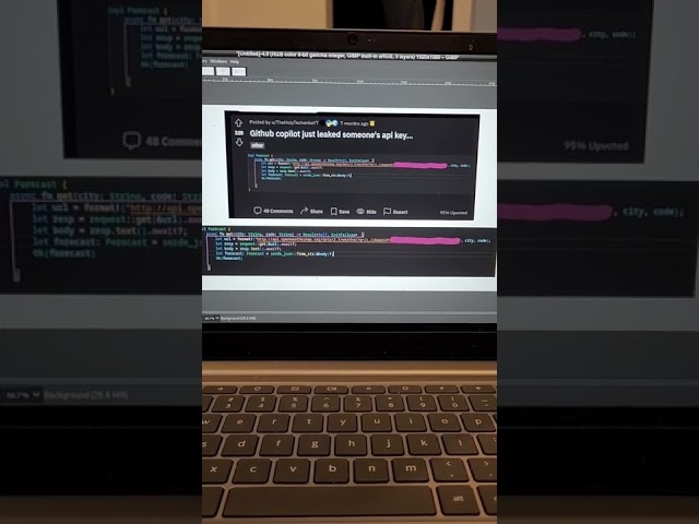Github Copilot is NOT SAFE TO USE (lawsuit) #shorts