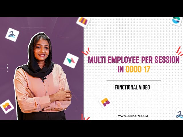 How to Configure Multi-employee Per Session in Odoo 17 PoS | Odoo 17 Point of Sale Tutorials