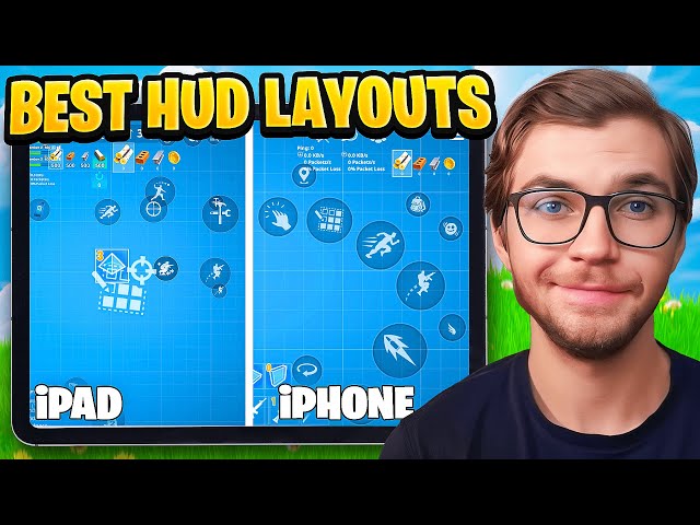 BEST Fortnite Mobile HUD Settings and Layouts! (iPhone and Tablet Heads Up Display Tutorial)