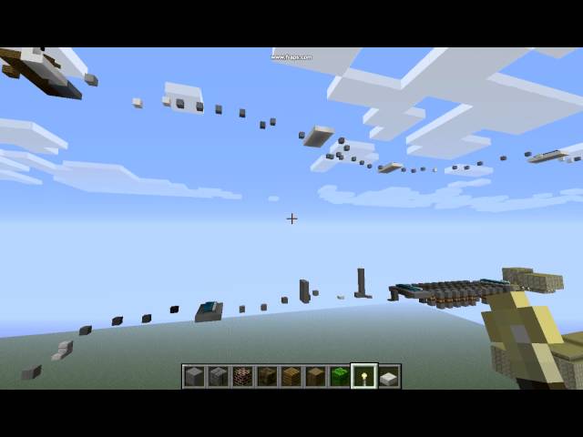 Minecraft map de saut