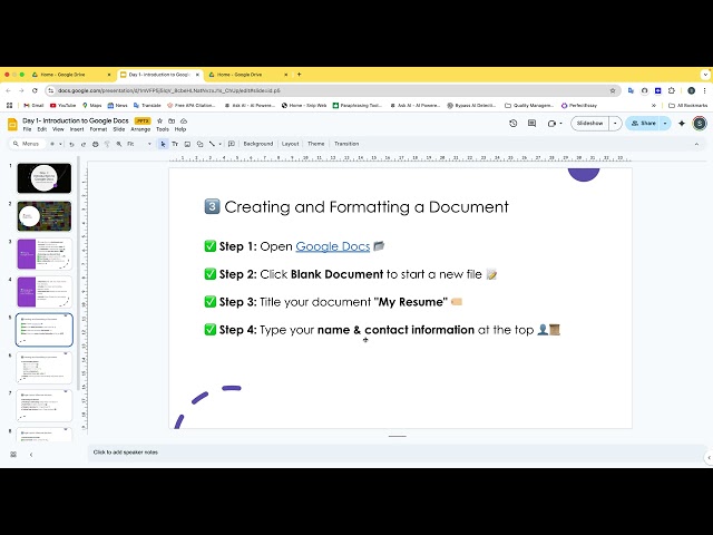 📄 How to Create a Resume with Google Docs (Burmese Tutorial) | Step-by-Step Guide