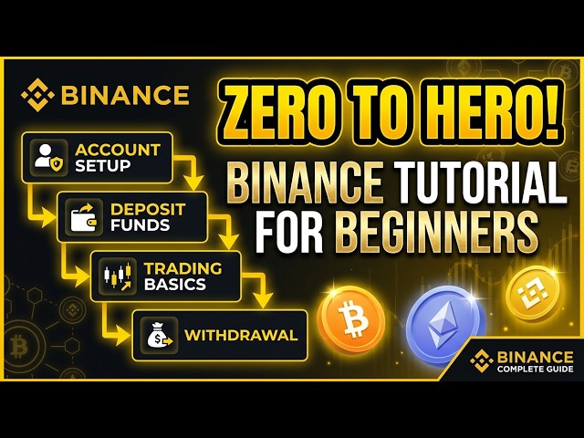 Binance Tutorial for Beginners: The Ultimate Guide 2026 : #Binancetutorial