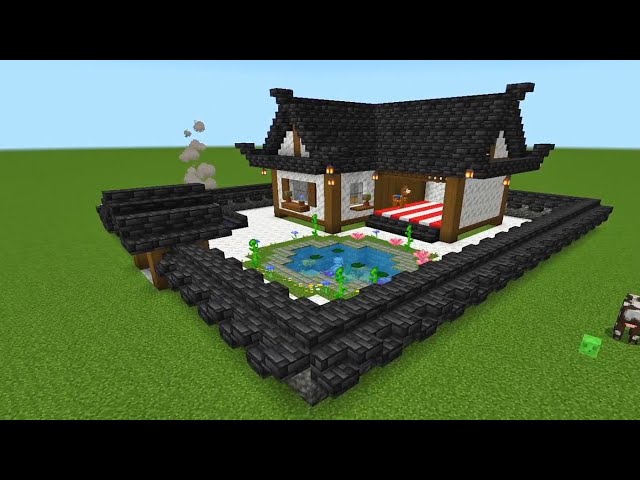 MINECRAFT : JAPANESE 🌸 FARM HOUSE 🏡 BUILD TUTORIAL VIDEO #minecraft #gaming 