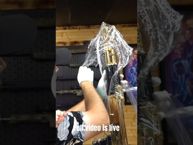24k Gold AK unboxing